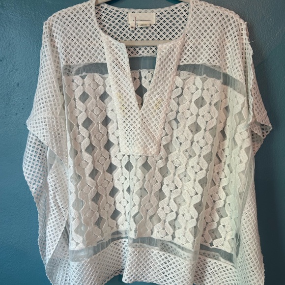 Anthropologie Tops - Anthropologie Sheer Tunic